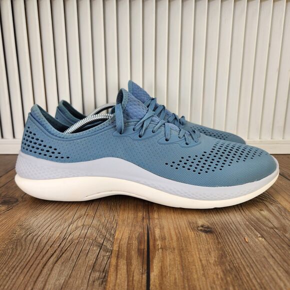 Crocs LiteRide 360 Pacer Mens Size 12 Blue Rubber Water Sneakers Shoes 206715 main image 6